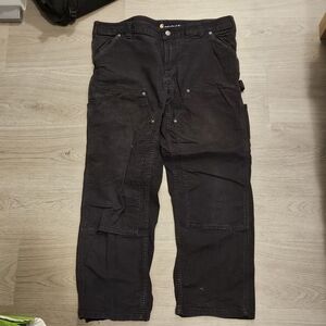 Carhartt Black Utility Cargo Work Pants